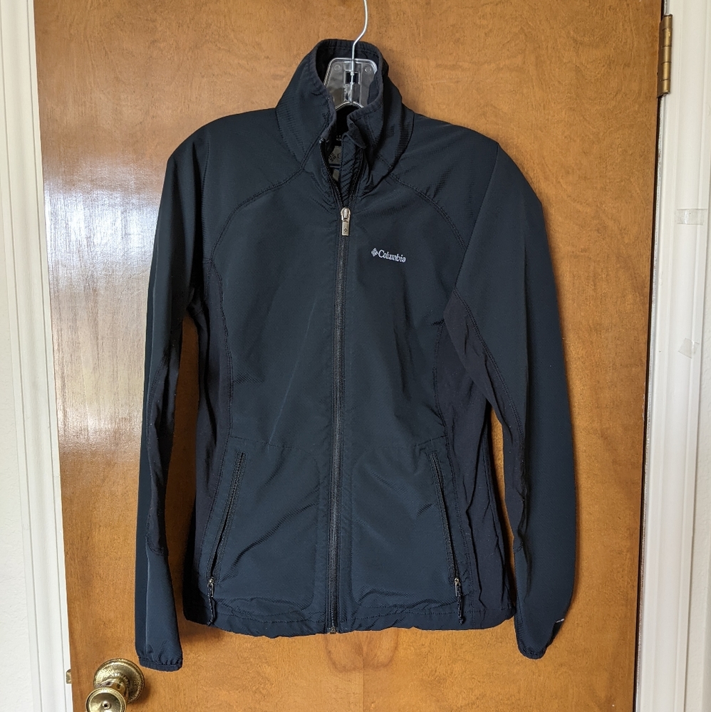 Columbia Omni-Shield Black Full Zip Jacket Coat
